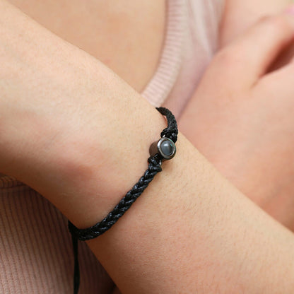 Braided Photo Bracelet